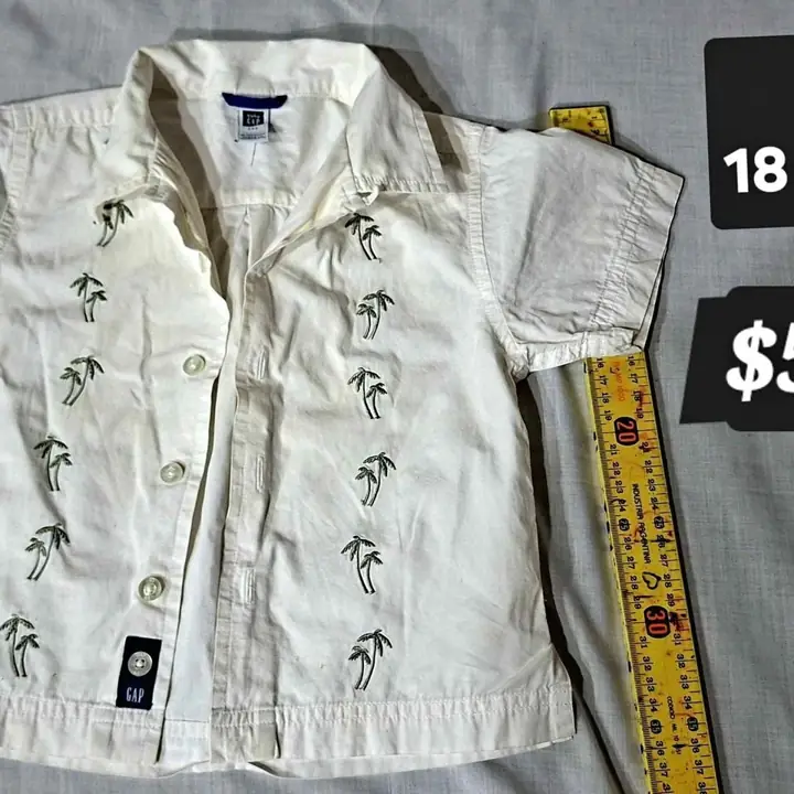 Camisa t.2 18 a 24 meses marca Gap Tb hago lotes