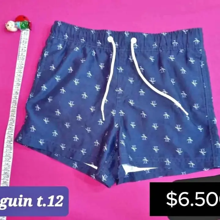 Short de baño marca Penguin t. 12