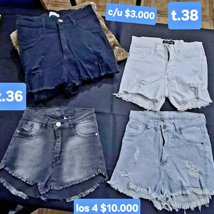 Short jean 36/38