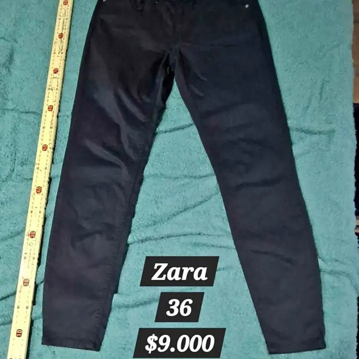 Pantalon elastizado mujer t 36. ZARA