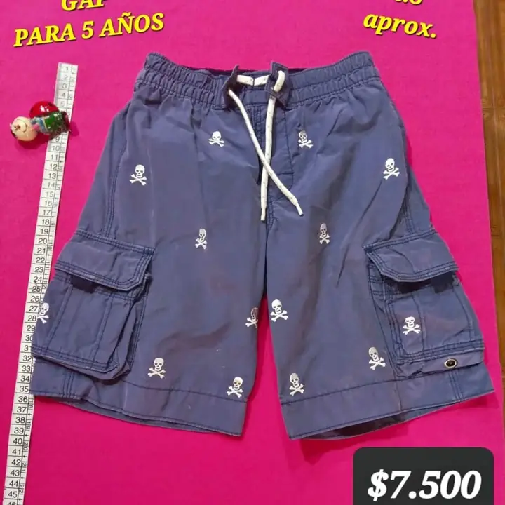 Short de baño marca Gap t. 8 niño