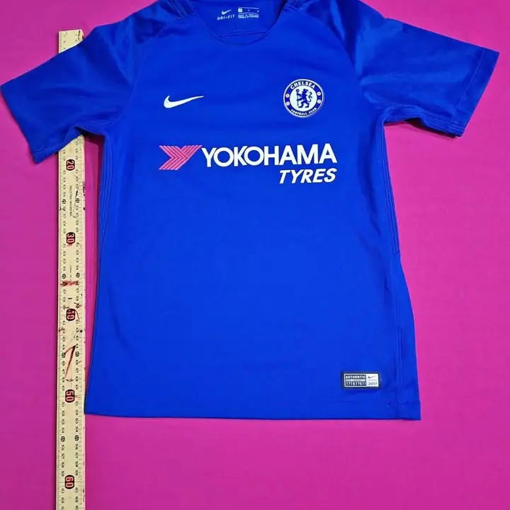 Camiseta futbol Nike original Chelsea 2017 ( original con etiqueta a la vista) para niño T.14 APROX