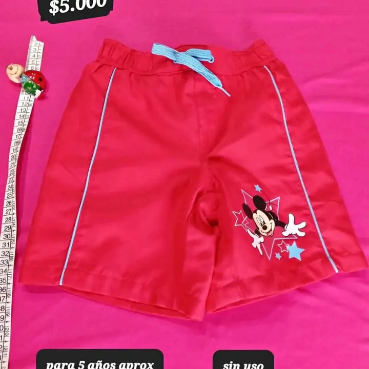 Short de baño de niño de mickey para 4 o 5 años