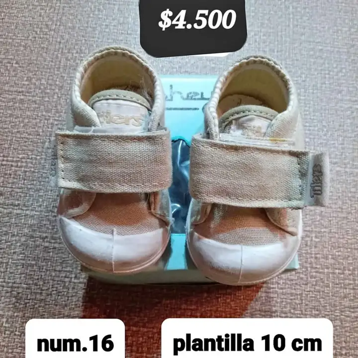 Zapatilla bebe num. 16