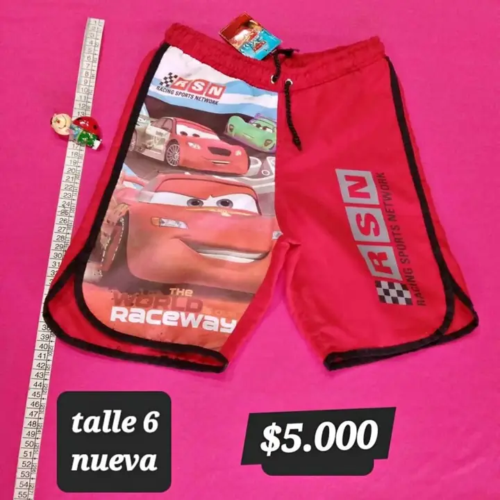 Short de baño nene talle 6 disney