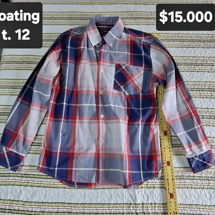 Camisa talle 12 Boating