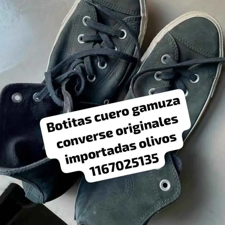Botitas cuero gamuza Co verse origi ames importadas 42.5