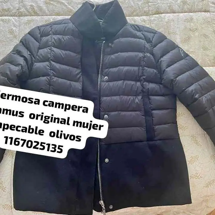 Hermosa campera perramus mujer original olivos talle m