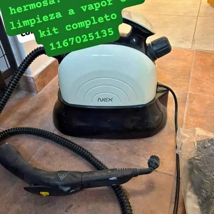 Se va hoy hermosa maquina de limpieza a vapor se retira hoy saavedra kit completo
