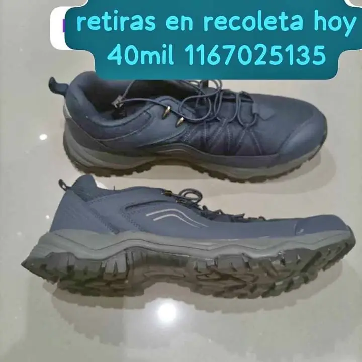 Se va hoy en recoleta zapstillass de hombre nuevas número 45