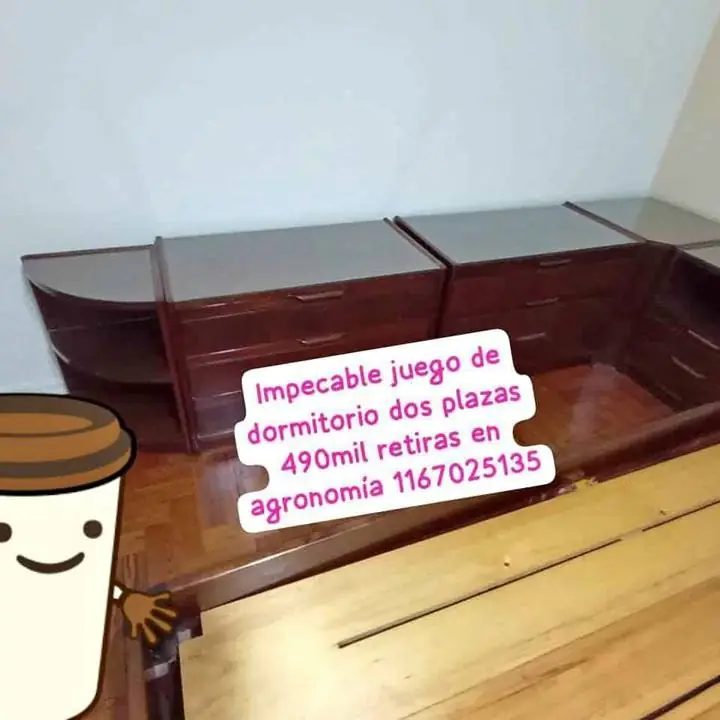 Se va en agronomía hermoso mueble de dormitorio completo