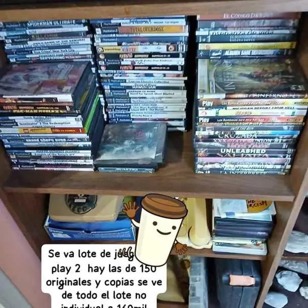Se va hoy fiesta lote de más de 150 juegos play 2 originales y copias se ve de todo el lotindividual