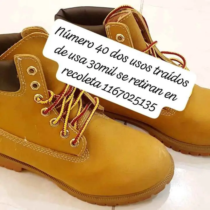 Se líquidan botitas hombre 40 traídas de usa casi sin uso
