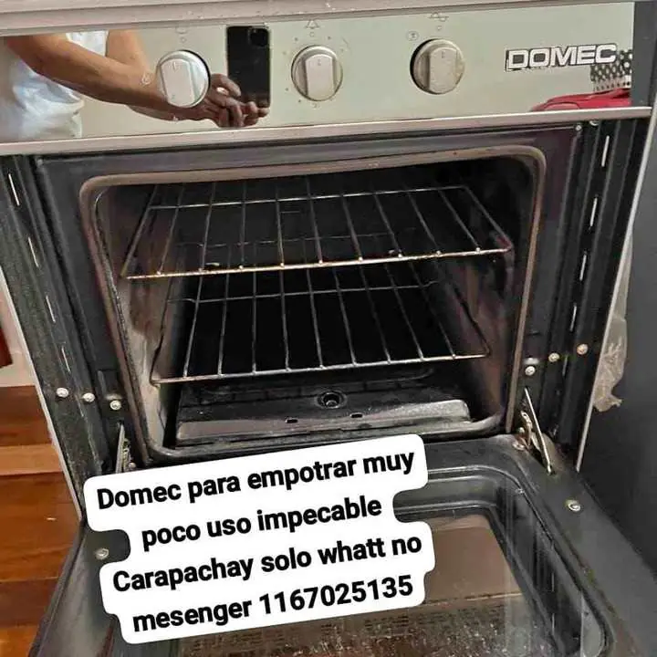 Horno Domec para empotrar impecable casi sin uso vte López