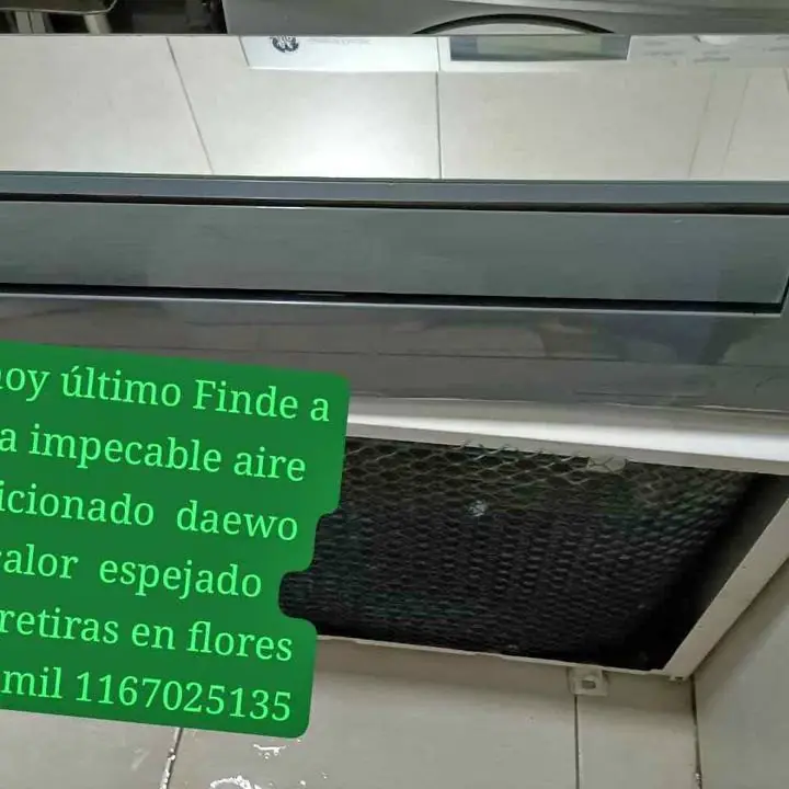 Se va últimos días al a ve ta aire frío calor 3500 frigorias bgh impecable flores