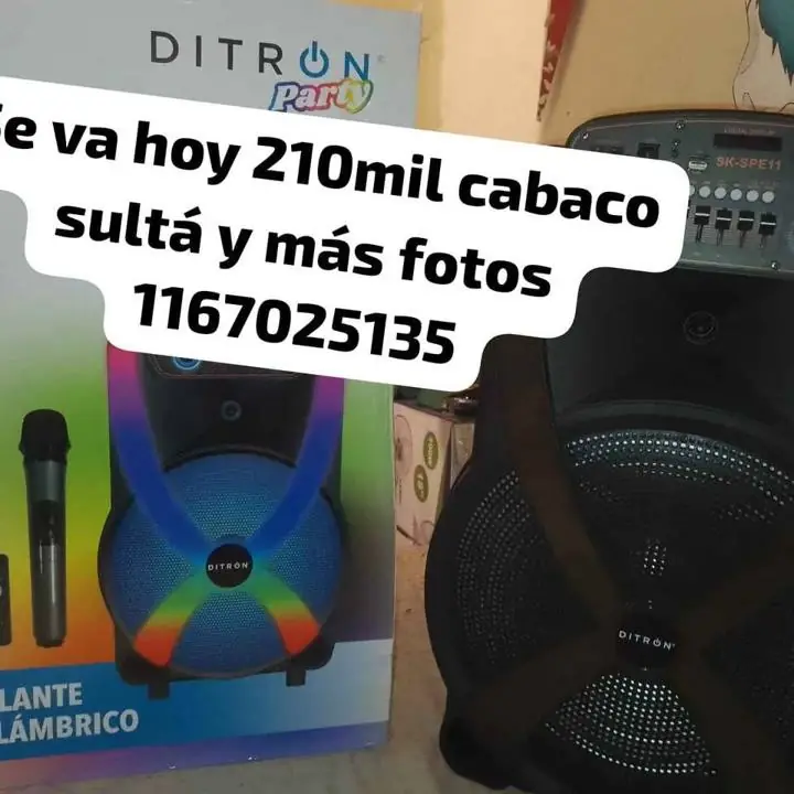 Se va hoy parlante en su caja Co. Micrófono o más fotos whatt