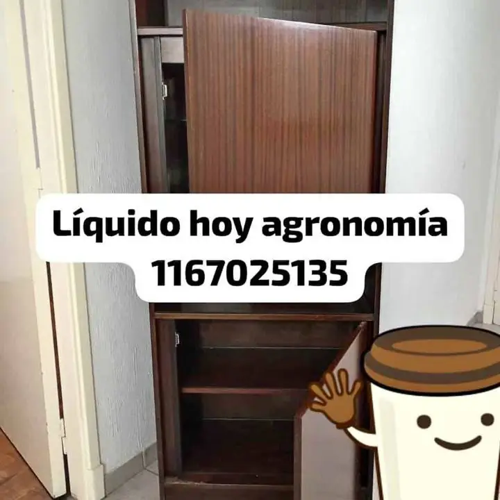 Impecable mueble retiras en agronomía huy