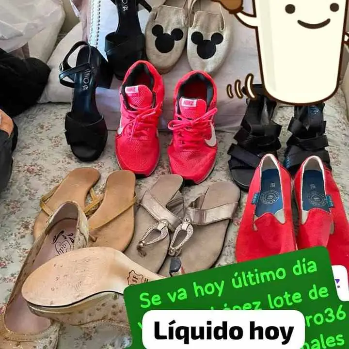 Se va hoy último día vice te López hermoso lote de zapatos mujer número 36rigiginal impeliquido