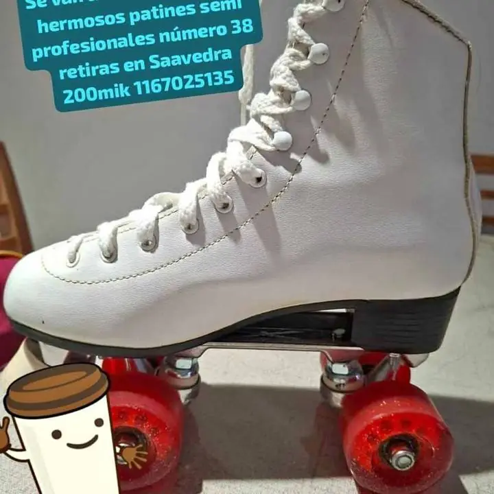 Se van huy en Saavedra patines semi profesionales número 38 39 impecables