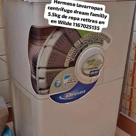 Se va huy het.oso lavarropas dreamfamily 5.5k ropa retiras wilde