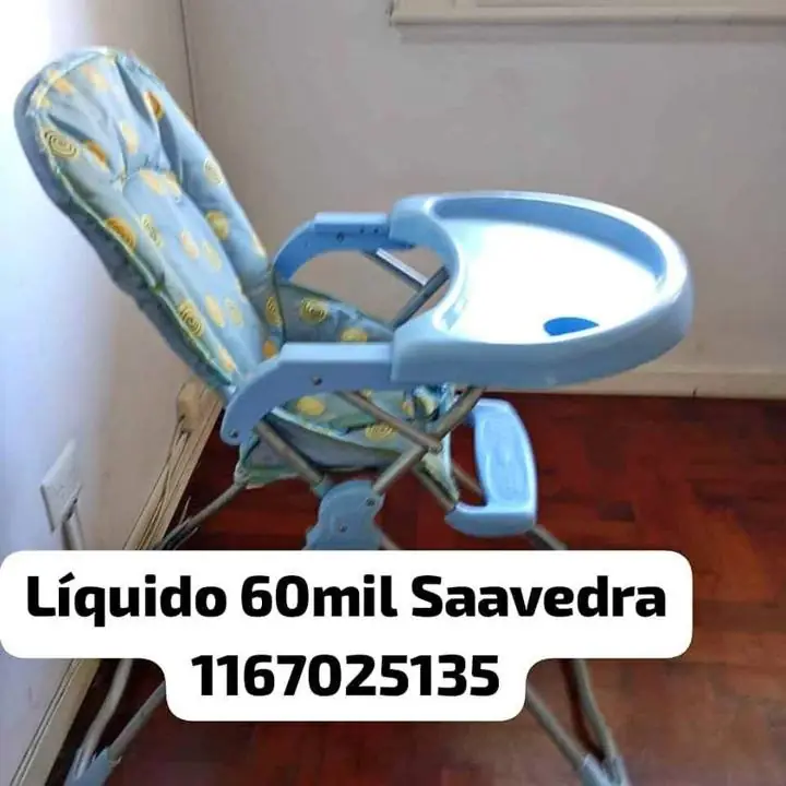 Se va hoy hermosa sillita para comer bebe saavrdra