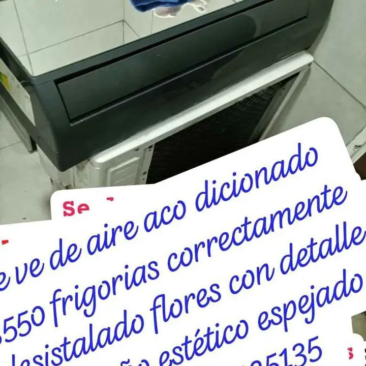 De ve de aire aco dicionado i.pecable 3500 frigorias flores