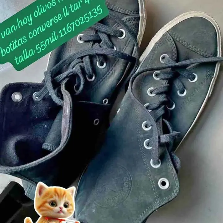 Se van hoy último día olivos botitas converse All Star originales talla 42.5 impecables