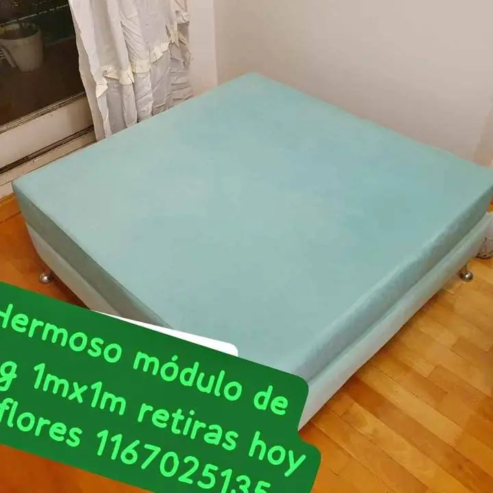 De va hoy flores módulo de living impecable 1mx1m