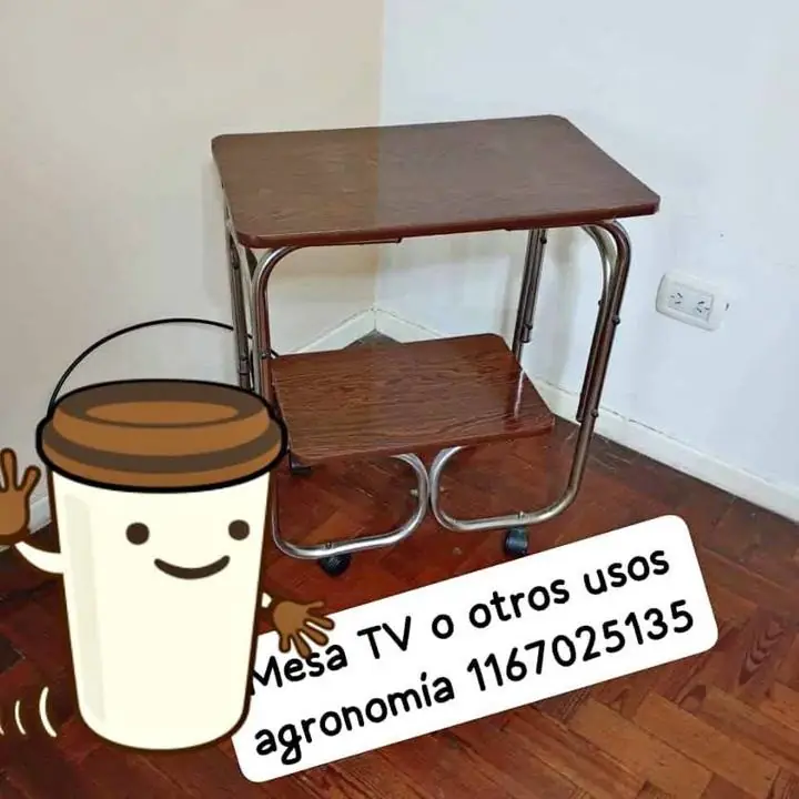 Impecable mesita múltiples uso rettras huy agronomía