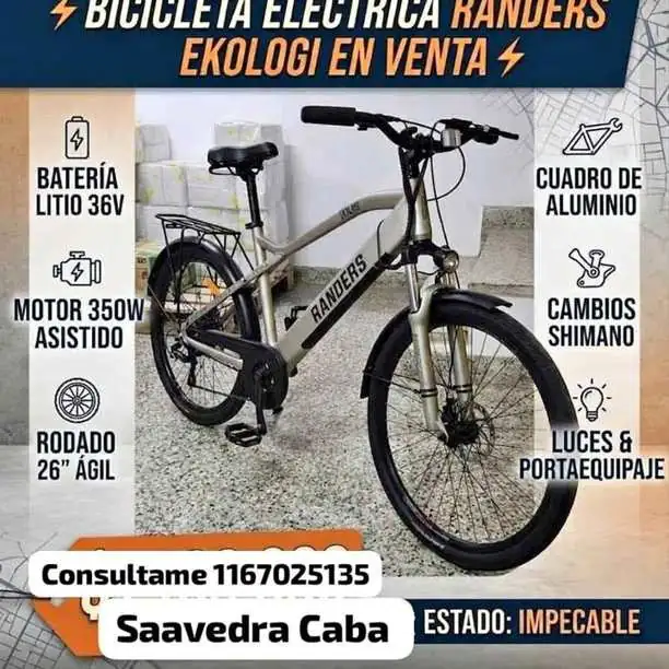Randers ekologic oportunidad se ve de en Saavedra impecable