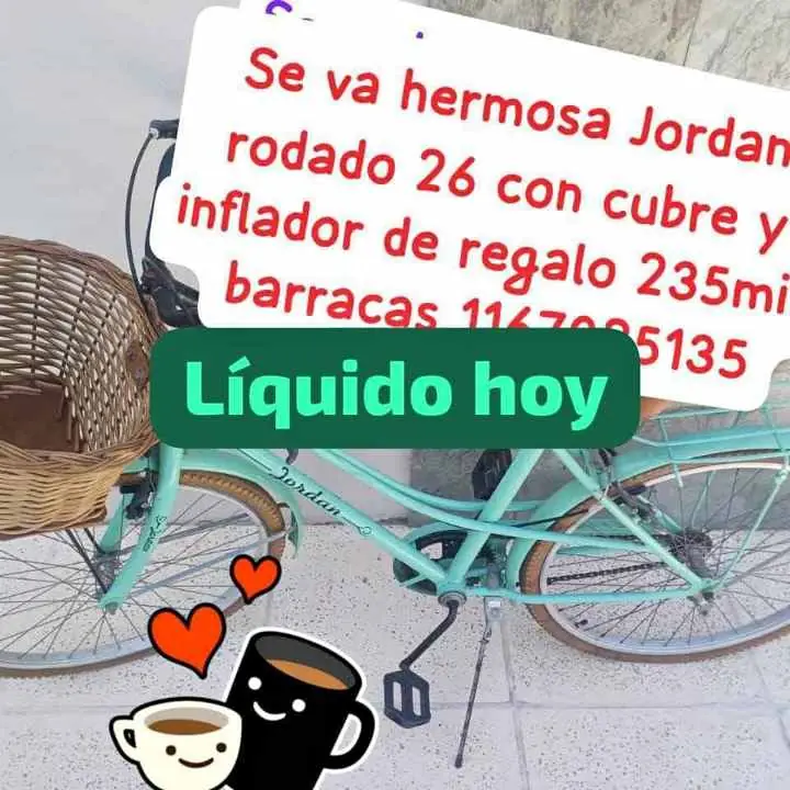 Hermosa Jordan rodado 26 se retira en barracas cubre y infkqdir regalo