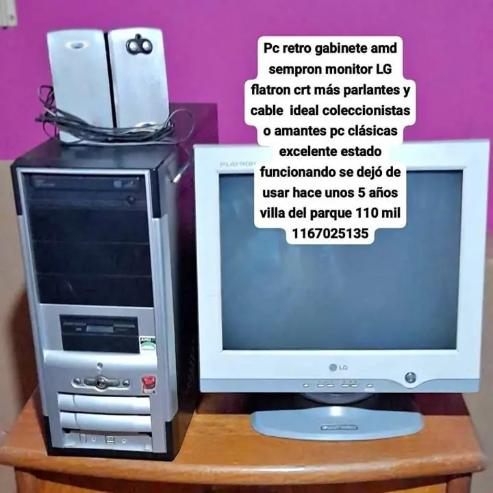 Se va en villa del parque co retro LG funciona ver detalles fotos