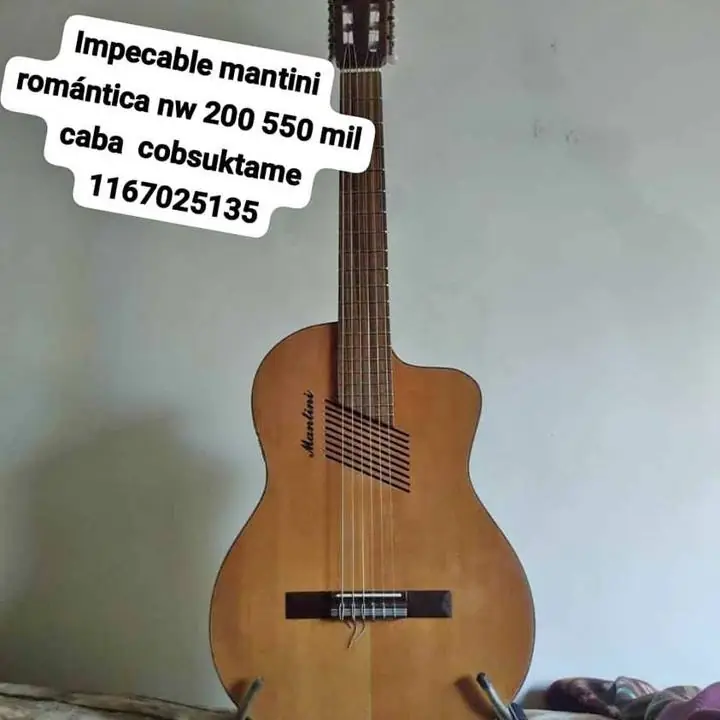 Hermosa mantini romántica nw200 impecable cable y funda devoto Caba