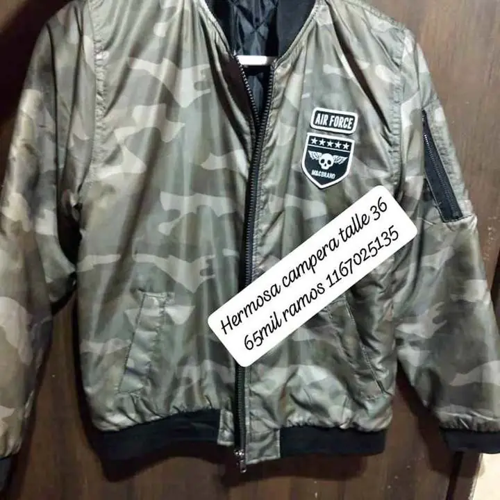 Hermosa campera se retira en ramos talle 36