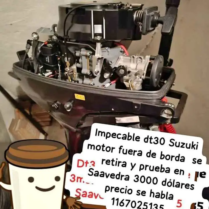 Se va huy Saavedra dt 30 Suzuki loror fuera de borda impecable precio publicado dolar charlable