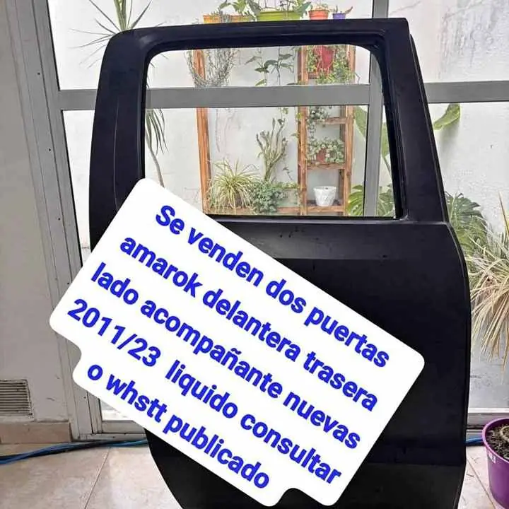 Sonn dos puertas acompañante Amarok 2011/23 se retira en la plata o acordar precio por2 consul x1