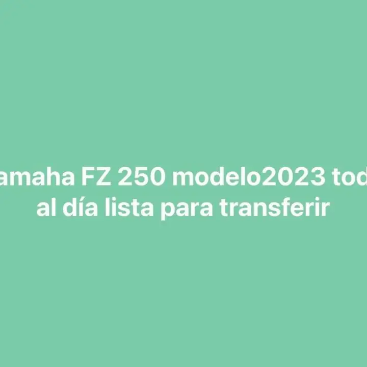 Yamaha fx 250 impecable lista trasferir toda la data fotos