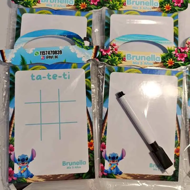 Pizarras plástificadas 20u