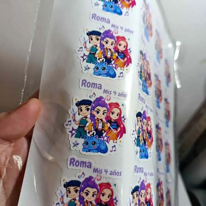 Stickers plancha a4