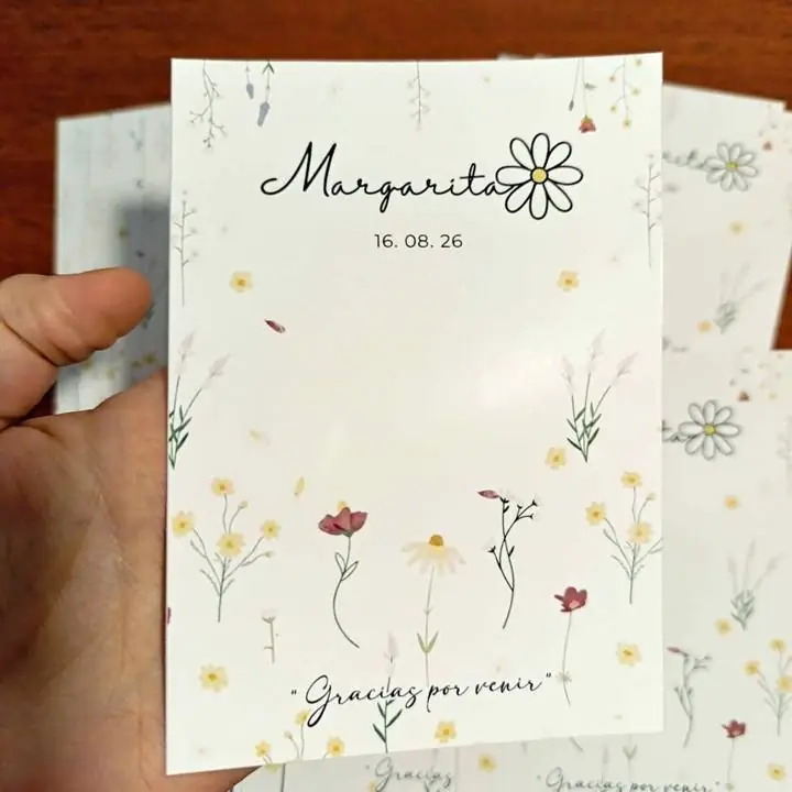 Tarjetas para verlas 20u