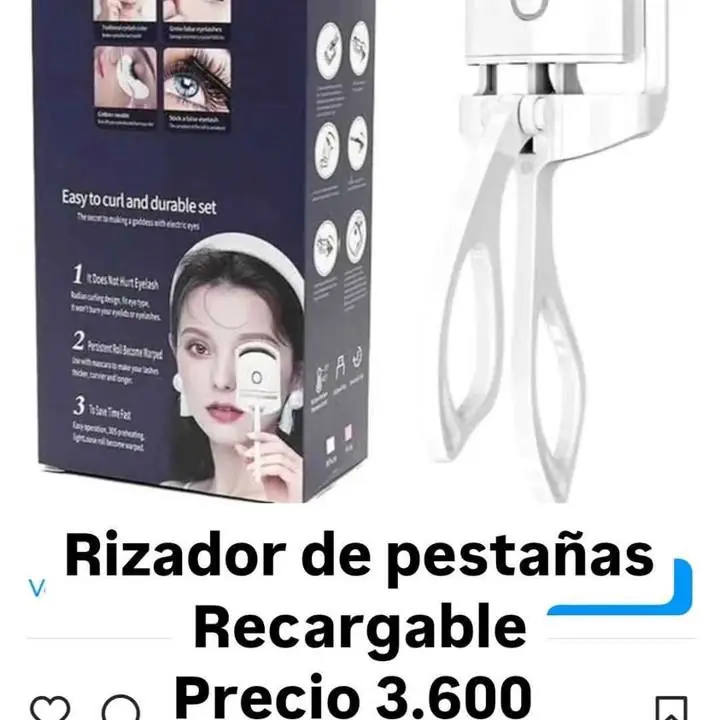 Rizador de pestañas recargables