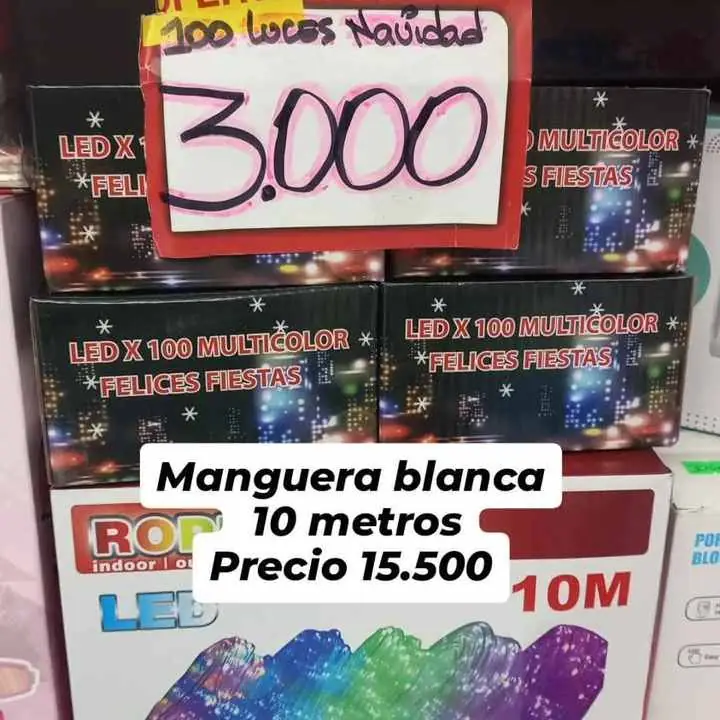 100 Luz de navidad