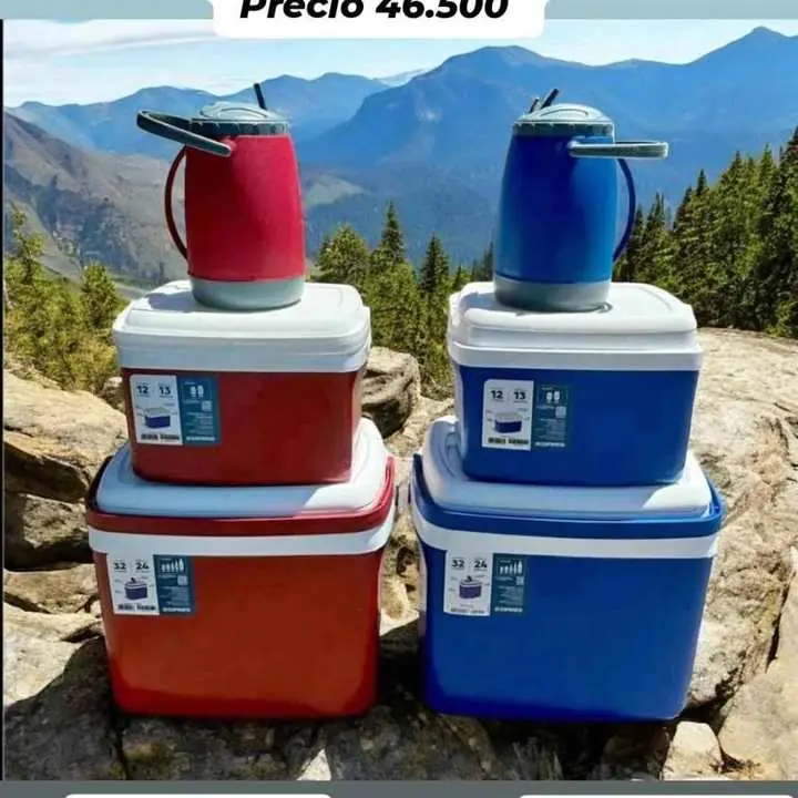 Trío de conservadoras 32 Lt + 12 Lt + termolar 2,5 Lt