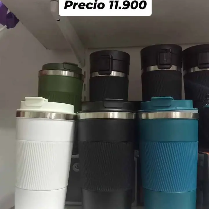 Vaso de café con sensor de temperatura