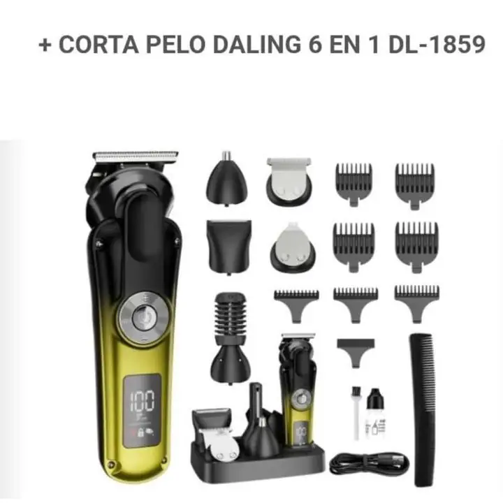 Corta pelo 6 en 1