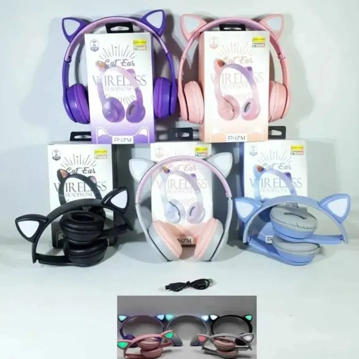 Auricular vincha a Bluetooth orejita