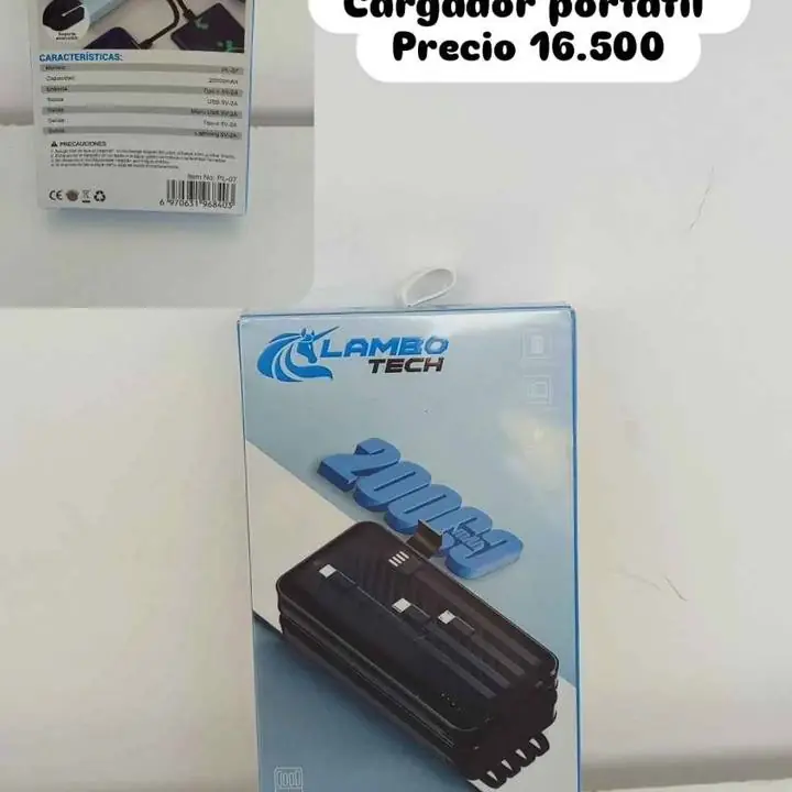 Cargador portátil o power band