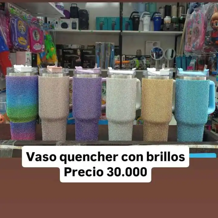 Vasos quencher 1,2 LTS con brillos