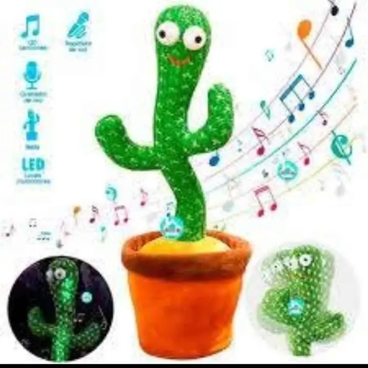 Cactus bailable recargable usb