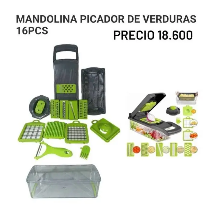 Mandolina 14 piezas